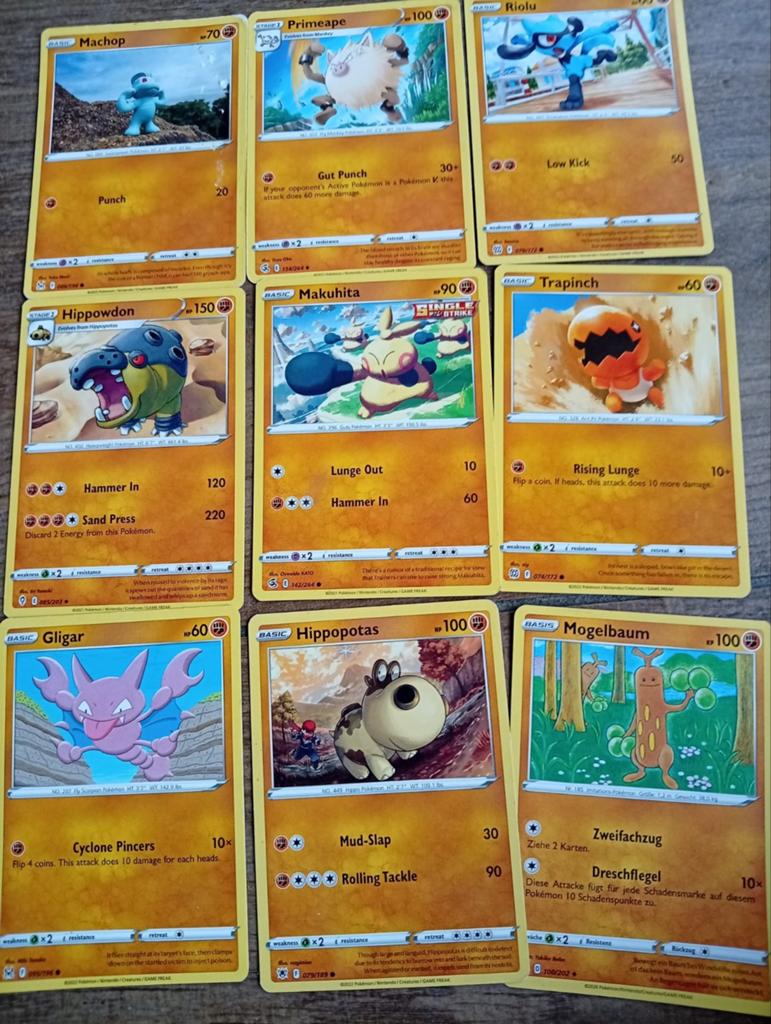 pokemonkaarten, Ophalen of Verzenden, Zo goed als nieuw, Meerdere kaarten