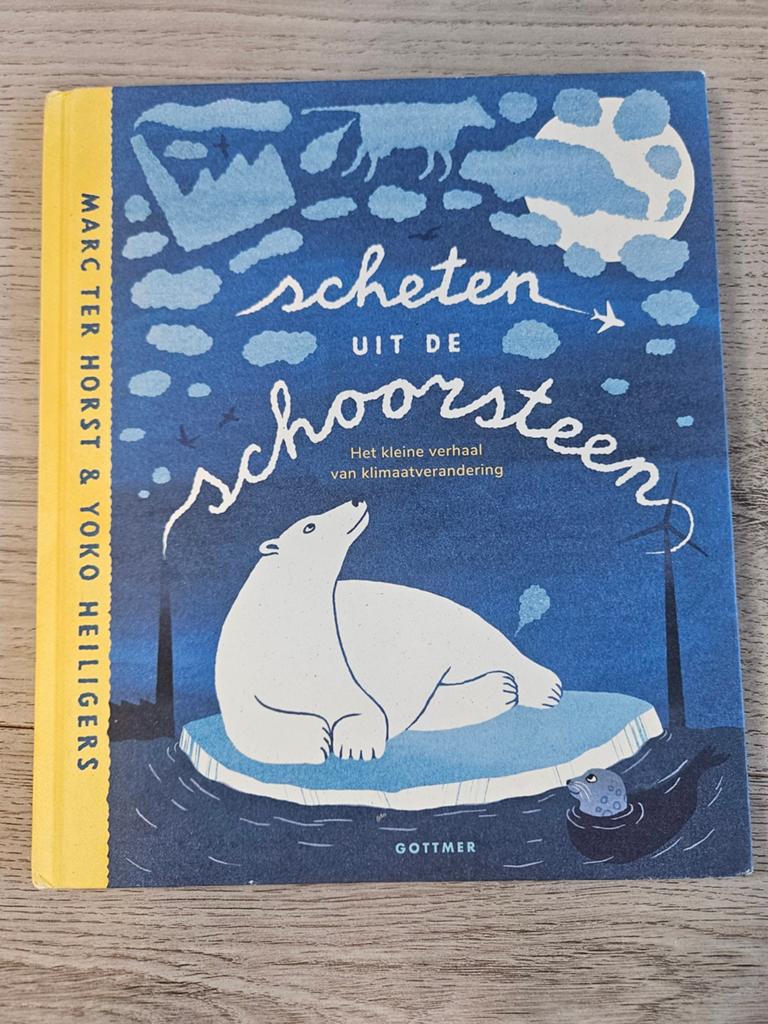 Scheten uit de Schoorsteen - Klimaatverandering kinderboek, Boeken, Wetenschap, Natuurwetenschap, Ophalen of Verzenden