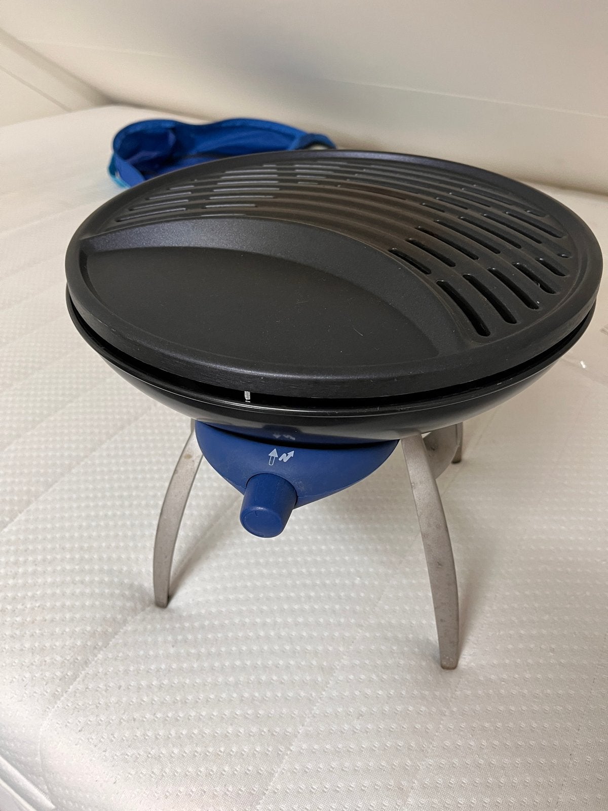 Campingaz Party Grill gasstel en BBQ, Ophalen, Gebruikt