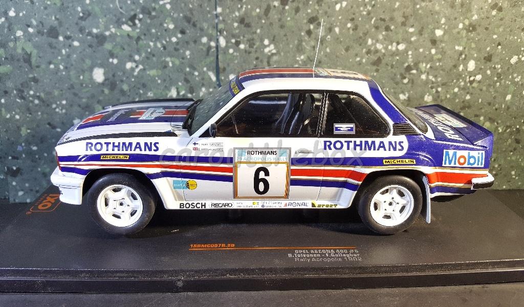 Opel Ascona B 400 #6 Rothmans 1/18 Ixo V670, Hobby en Vrije tijd, Modelauto's | 1:18, Verzenden, Nieuw, Auto, Overige merken