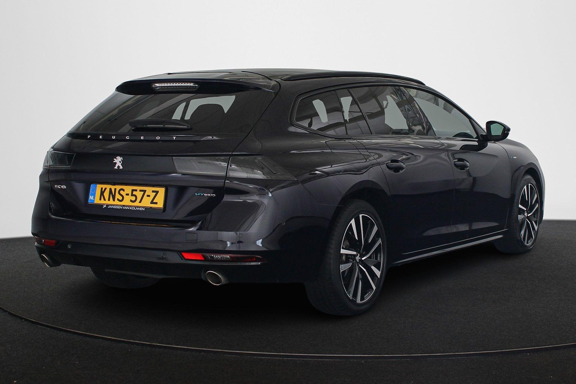 Peugeot 508 SW 1.6 HYbrid GT FOCAL Stoelverwarming Keyless D, Auto's, 745 kg, 4 cilinders, Blauw, Te koop