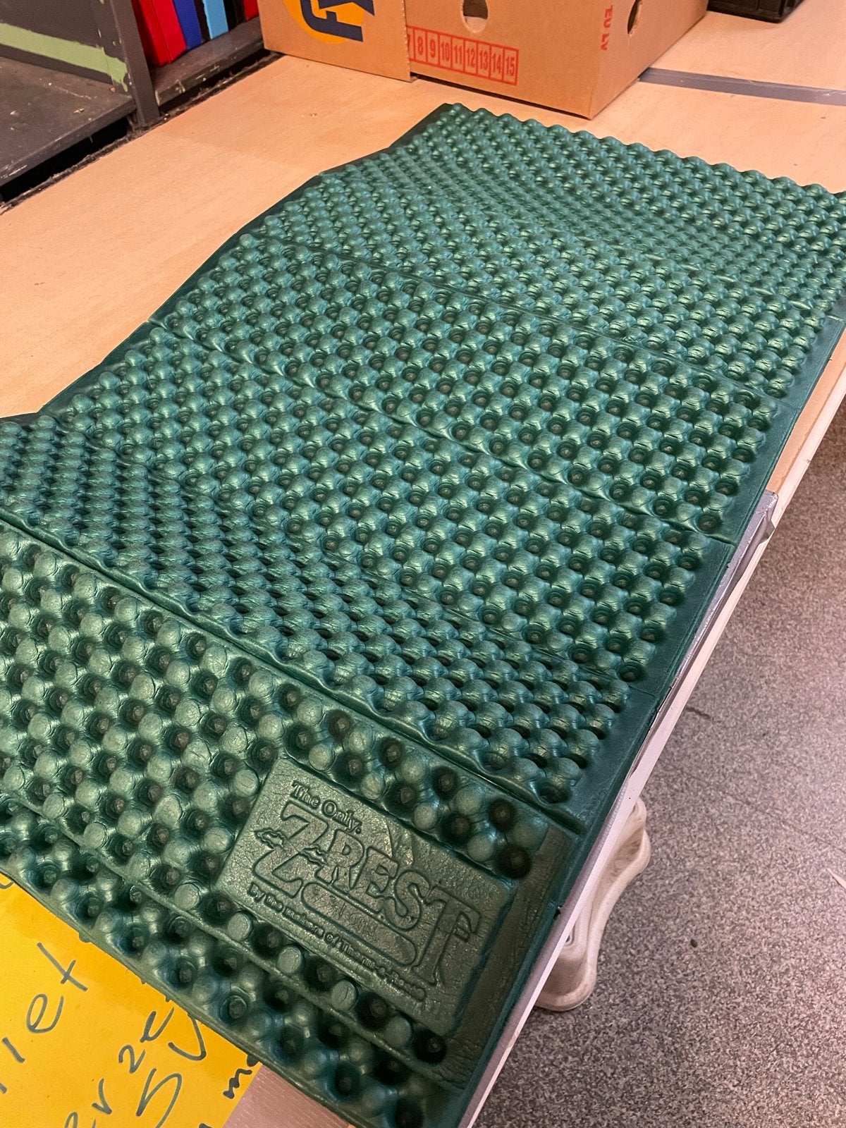 Z-rest Thermarest slaapmat groen - Zeer netjes, Ophalen of Verzenden, Zo goed als nieuw, 1-persoons