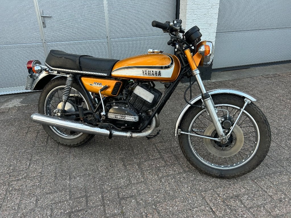 Yamaha rd250 1974, 2 cilinders, Toermotor