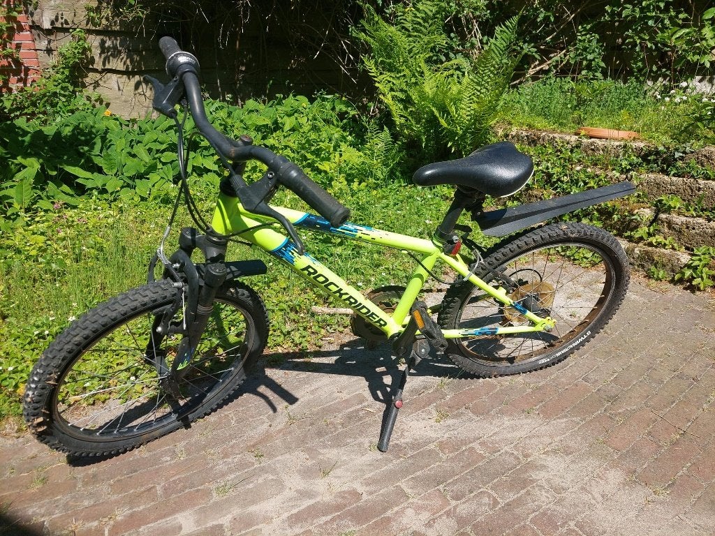 Kinder mountainbike Rockrider ST500 – 20 inch – gebruikt, Fietsen en Brommers, Fietsen | Jongens, Ophalen, Gebruikt, 20 inch, Versnellingen