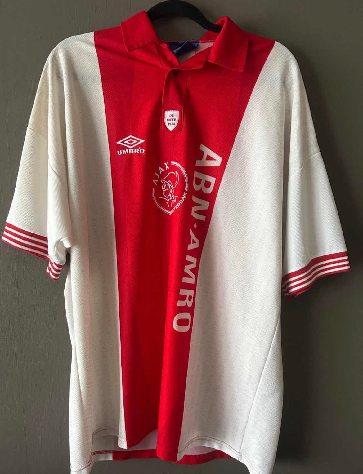 Ajax Jubileum Shirt “de Meer”, Ophalen of Verzenden, Zo goed als nieuw, Ajax, Shirt