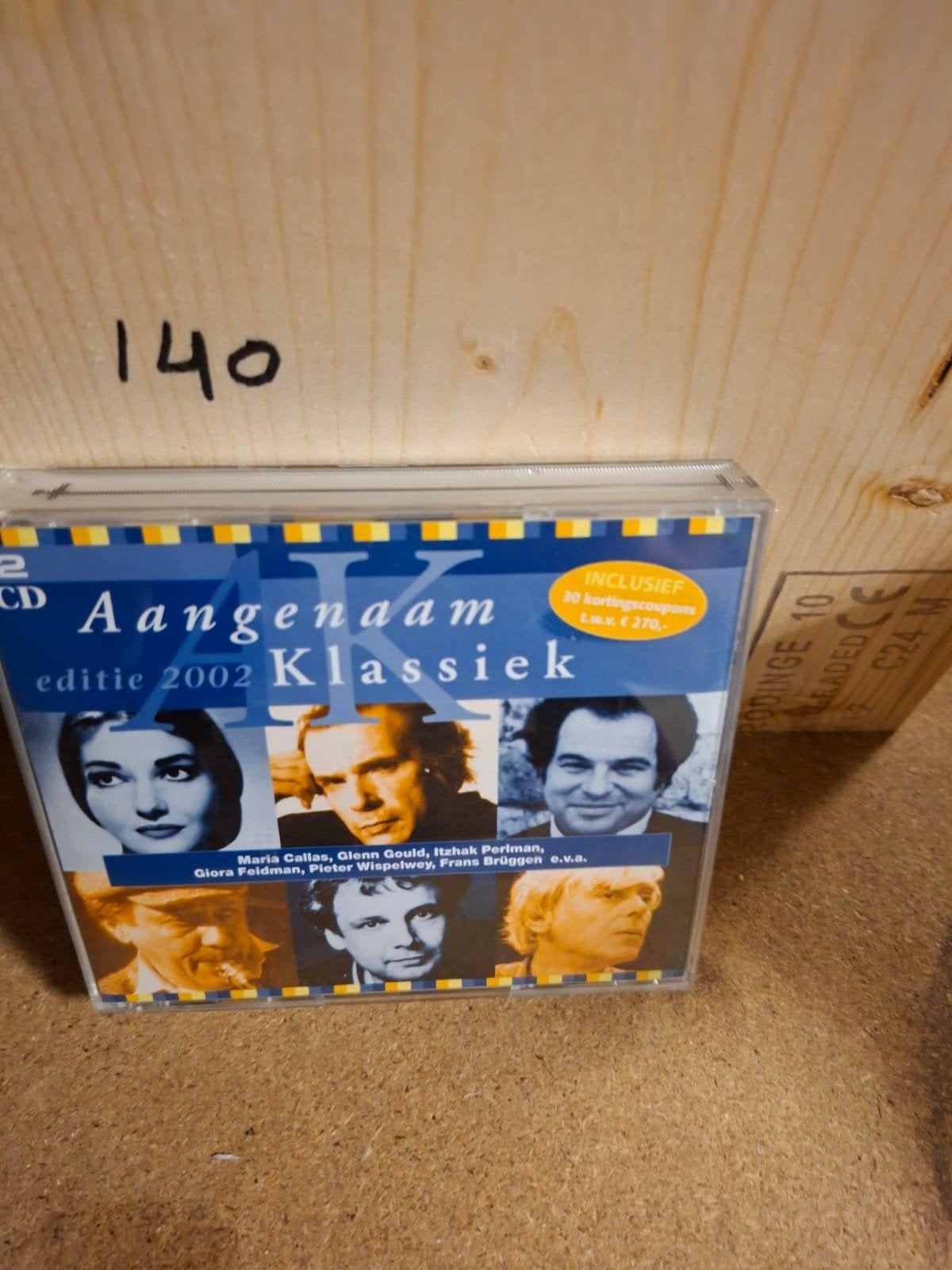 Aangenaam Klassiek editie 2002 - 2 CD's, Ophalen of Verzenden, Gebruikt, Album