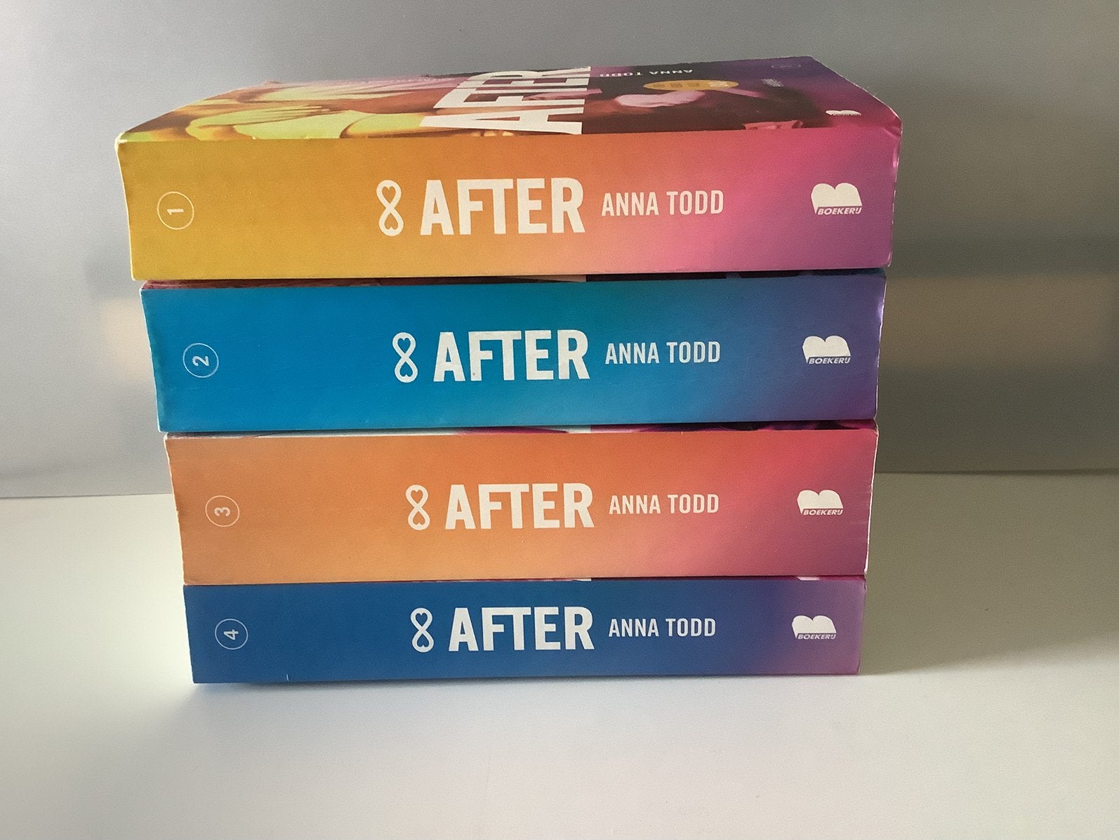 Boeken serie After 4 delen, Boeken, Chicklit, Ophalen of Verzenden, Zo goed als nieuw