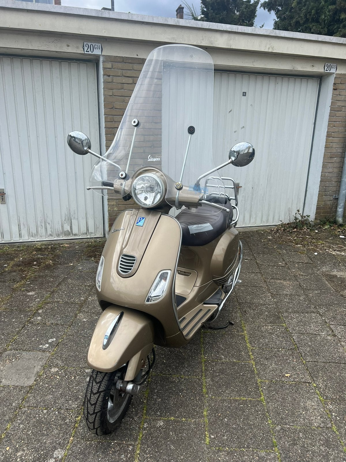 Vespa lx50 touring, Fietsen en Brommers, Scooters | Vespa, Ophalen, Gebruikt, Maximaal 45 km/u, Benzine
