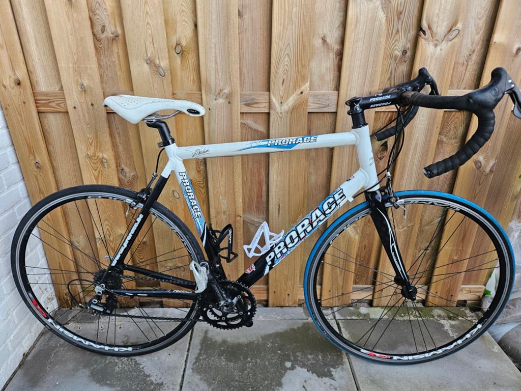 Prorace Racefiets Campagnolo Mirage 56cm 2x10, 28 inch, Gebruikt, Aluminium, Meer dan 20 versnellingen