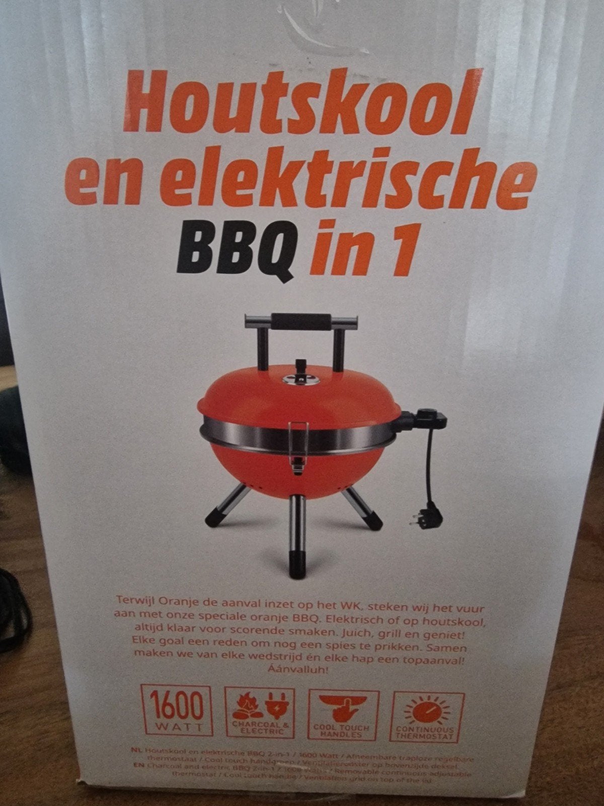 Fritel 2 in 1 barbecue, Ophalen of Verzenden, Nieuw