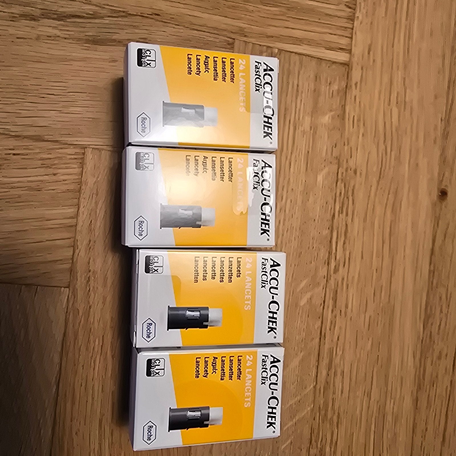 Accu-Chek FastClix Lancetten - 4x 24 stuks, Ophalen of Verzenden, Nieuw, Overige typen