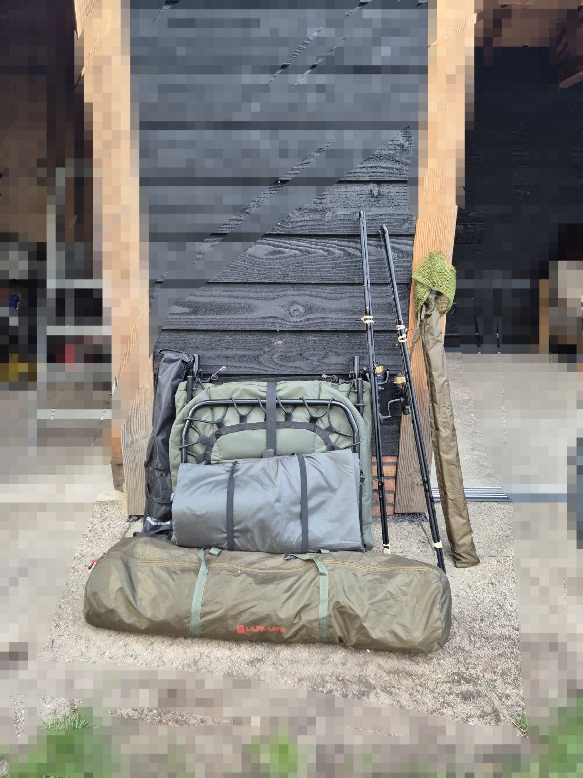 Complete Karpervisuitrusting - Tent, Hengels, Bedchair, Ophalen, Nieuw, Complete set