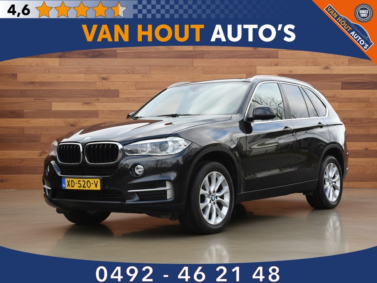 BMW X5 xDrive30d High Executive | PANO | GR.NAVI | LEDER, Auto's, Automaat, Gebruikt, 2993 cc, Zwart