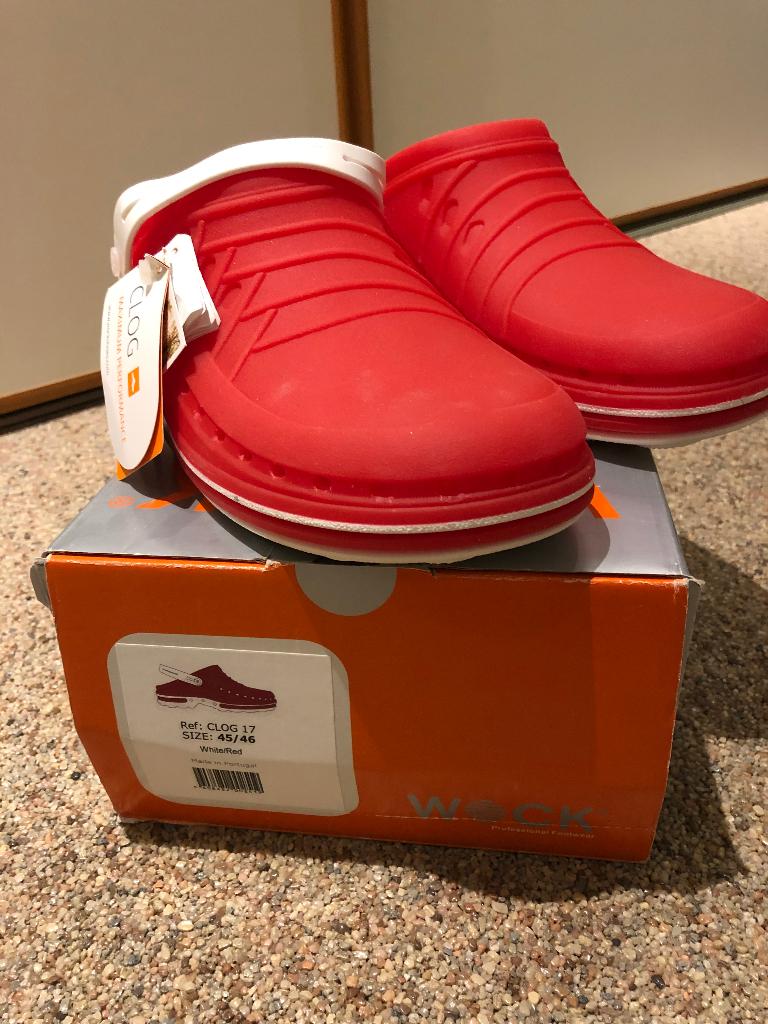 Clog 17 Rood/wit maat 45/46, Overige kleuren, Nieuw, Ophalen of Verzenden, Werkschoenen