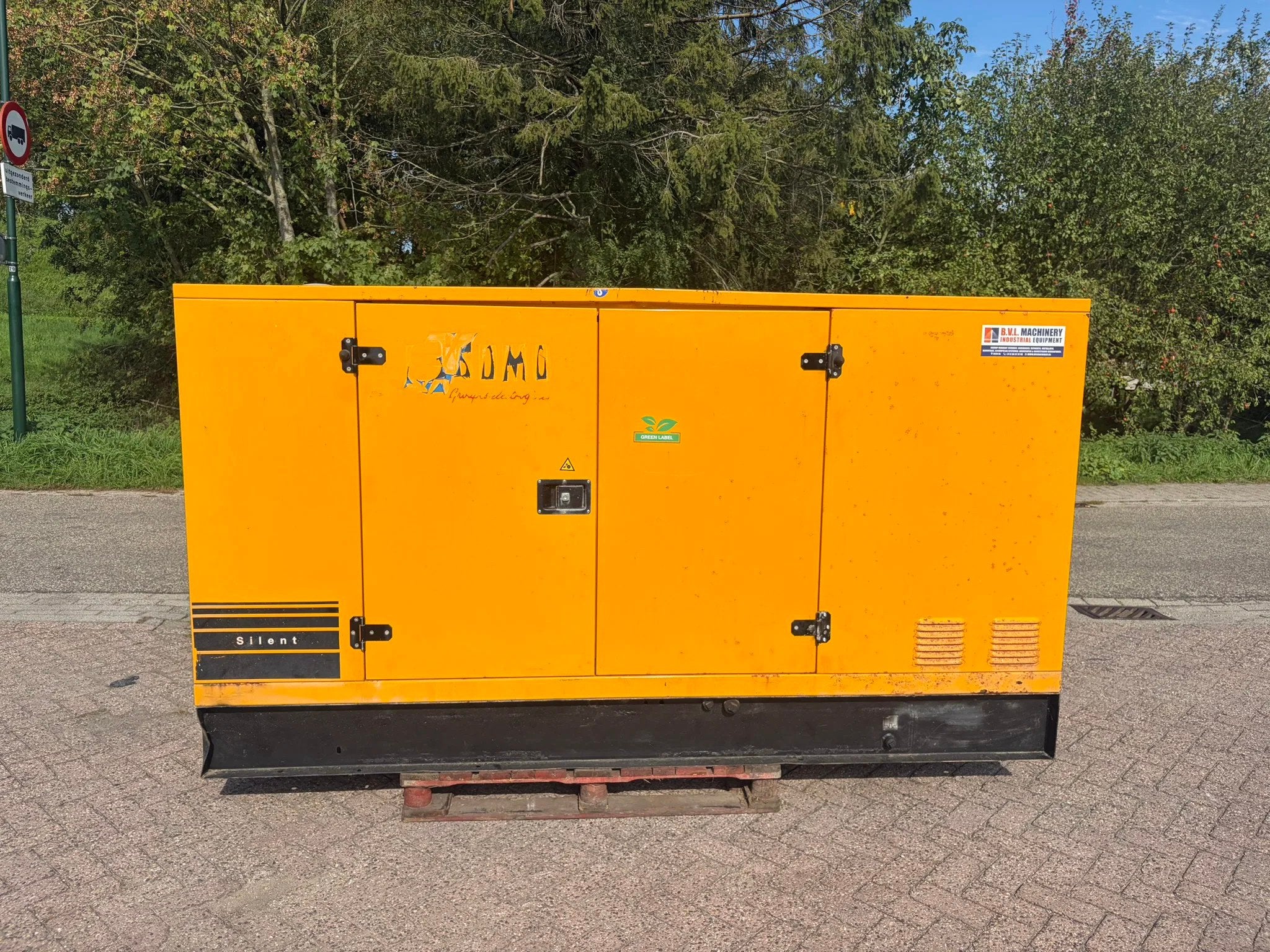 SDMO 40 kVA John Deere 4039 aggregaat generatorset stroomgro