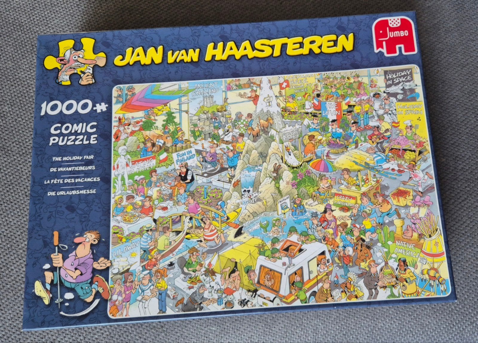 Haasteren de vakantiebeurs, Ophalen of Verzenden, 500 t/m 1500 stukjes, Zo goed als nieuw