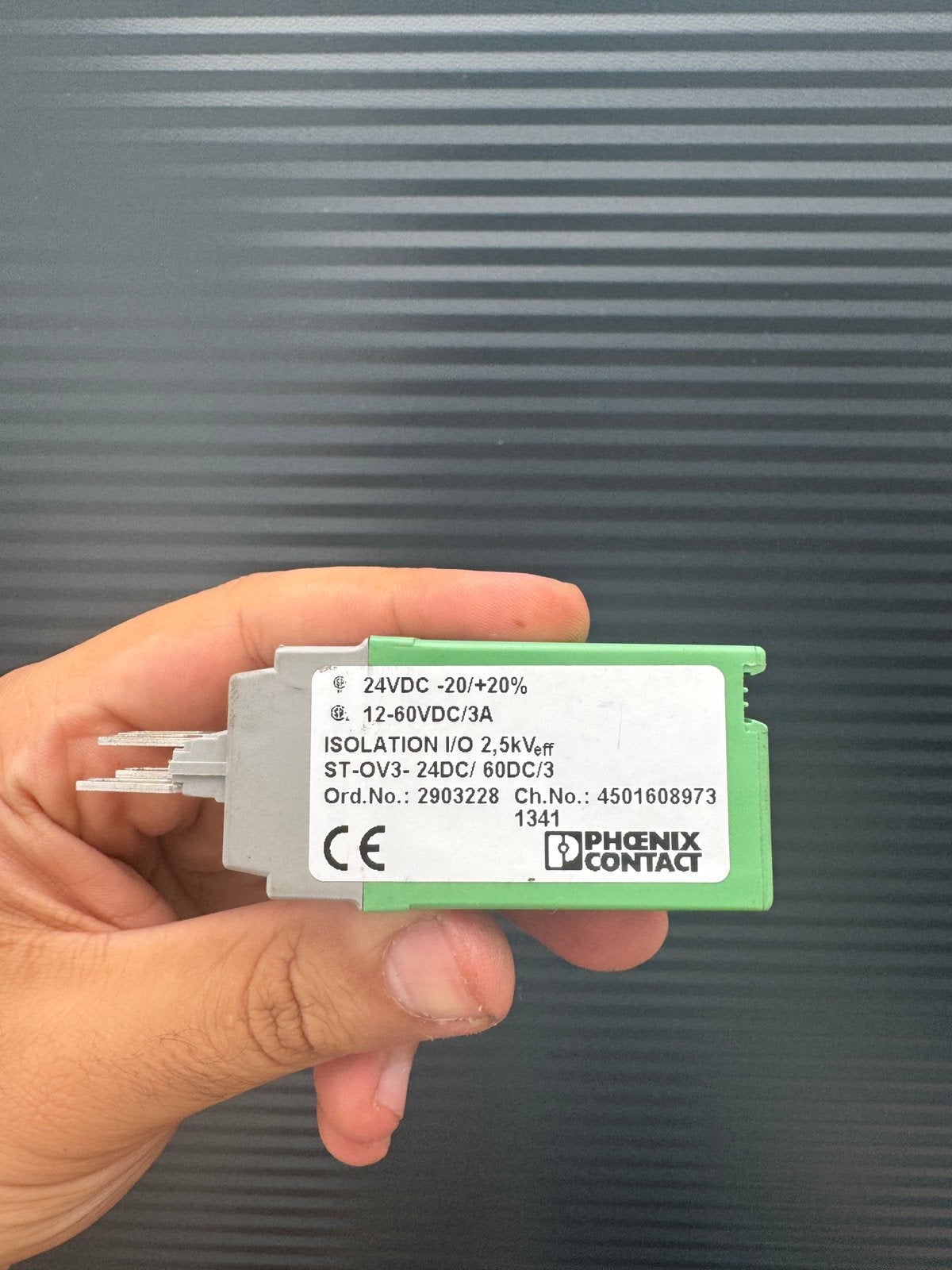 Phoenix Contact ST-OV3 24VDC Solid State Relais 3A, Ophalen of Verzenden, Zo goed als nieuw, Overige typen