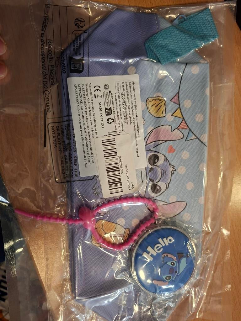 Nieuwe Stitch Make-up Tas / Etui, Sieraden, Tassen en Uiterlijk, Toilettassen, Ophalen of Verzenden, Nieuw, Blauw, Meisje