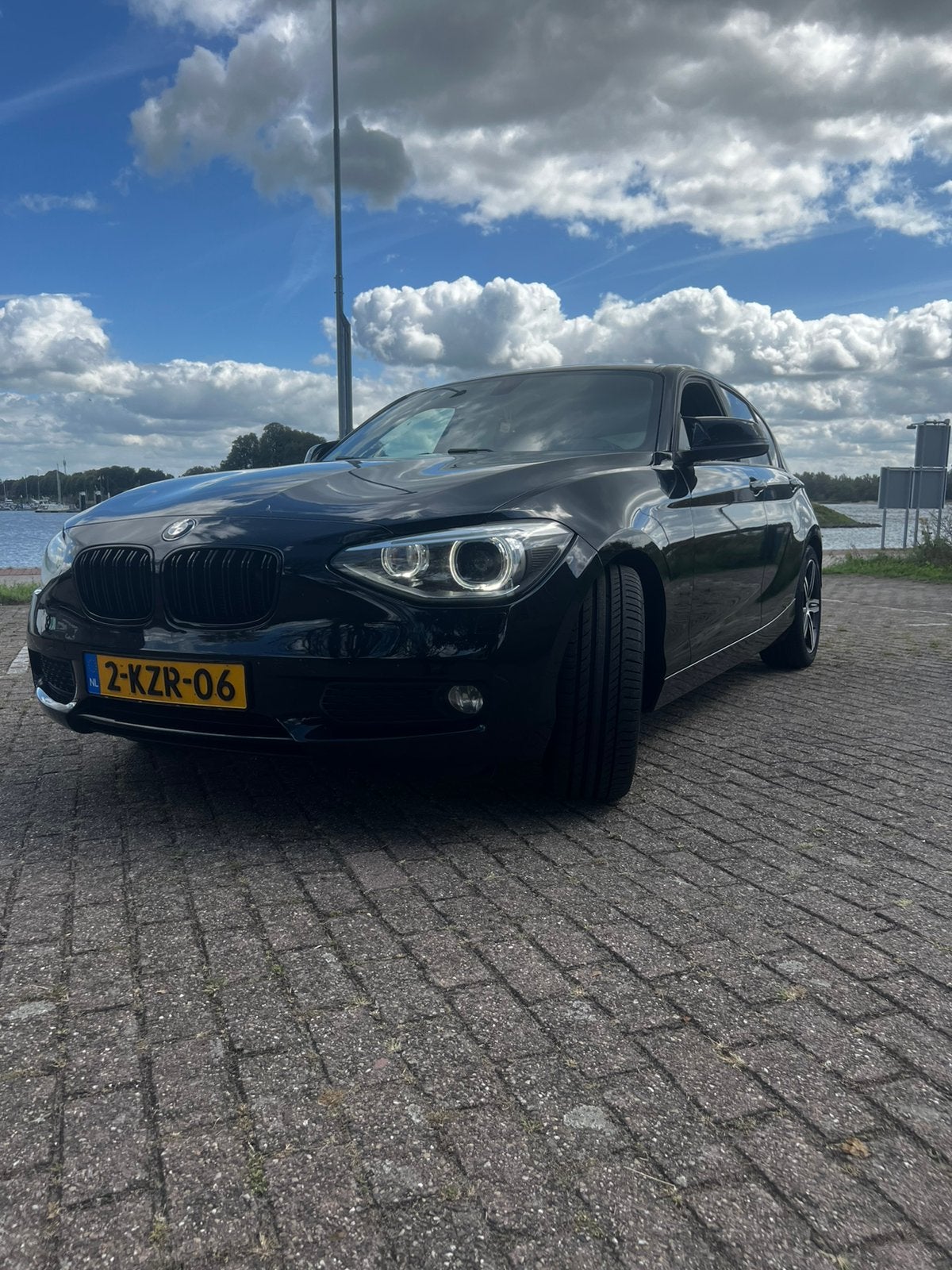 BMW 1-Serie, Auto's, BMW, 1-Serie, Achterwielaandrijving, 4 cilinders, Zwart