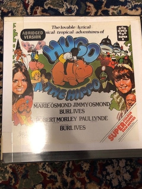 Hugo The Hippo Super 8mm Film - Abridged Version, Audio, Tv en Foto, Filmrollen, Ophalen of Verzenden, 8mm film
