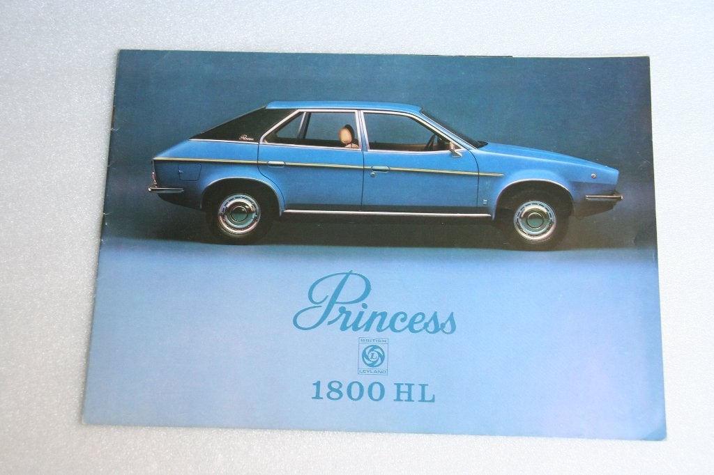 Folder Princess 1800 HL British Leyland (1981) (B) (2), Ophalen of Verzenden, Nieuw, Overige merken