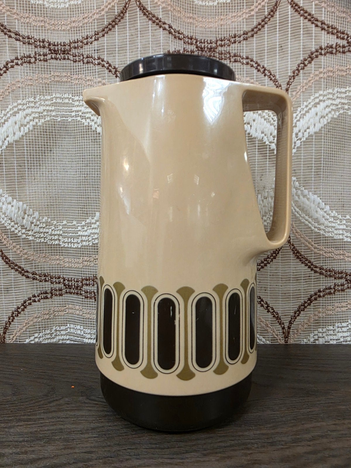 Vintage Dr. Zimmermann thermoskan - jaren '70, Huis en Inrichting, Keuken | Keukenbenodigdheden, Beige, Kunststof, Dr. Zimmermann