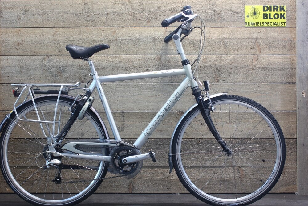 Gazelle Lausanne Lite sportfiets 24v H57 zilver 3mndgarantie, Fietsen en Brommers, Niet ingevuld, Gebruikt, Niet ingevuld, Niet ingevuld