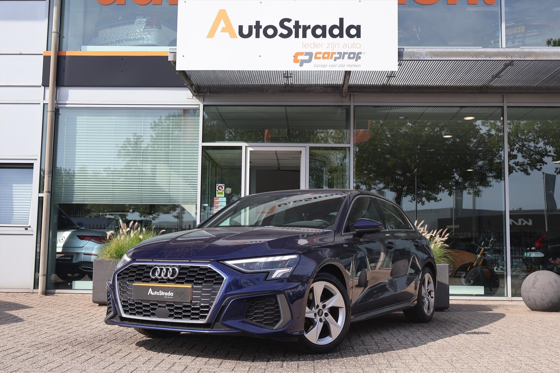 Audi A3 Sportback 35 TFSI S-Line 150pk | RS Stoelen | B&O |, Auto's, Blauw, Bedrijf, 690 kg, 1500 kg