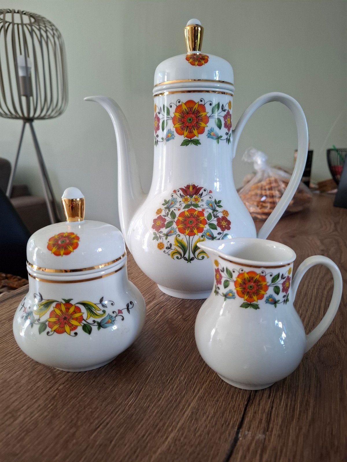 Retro Johann Seltmann Vohenstraub koffie servies  '70, Ophalen