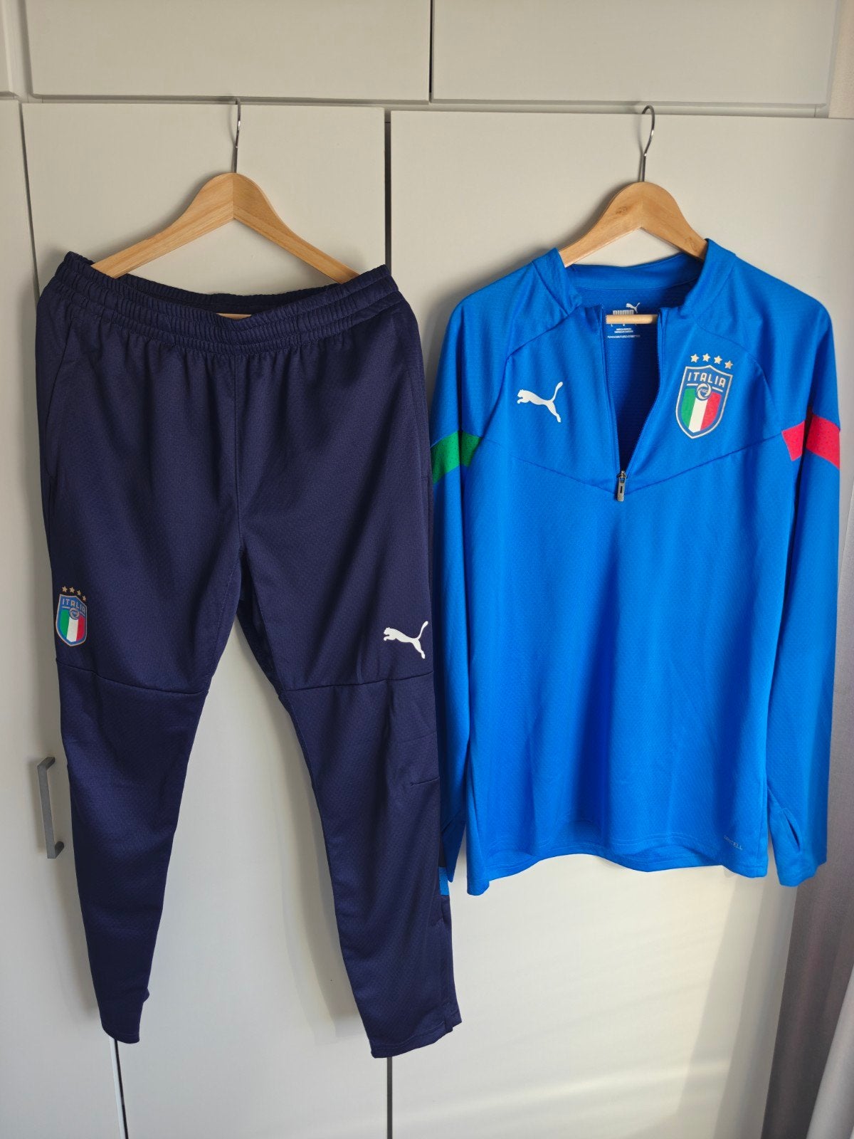 Origineel Puma FIGC Italy Trainingspak maat L perfecte staat, Ophalen of Verzenden, Zo goed als nieuw, Buitenlandse clubs, Shirt
