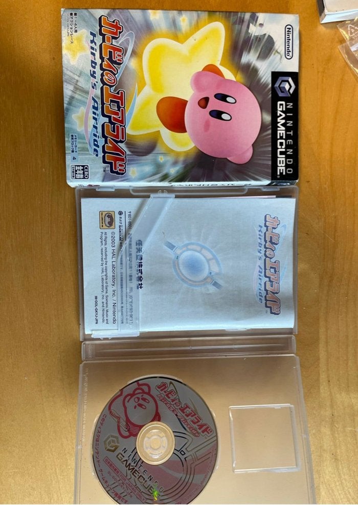 Kirby's Airride Nintendo GameCube (Japanse import), 1 speler, Racen en Vliegen, Eén computer, Ophalen of Verzenden