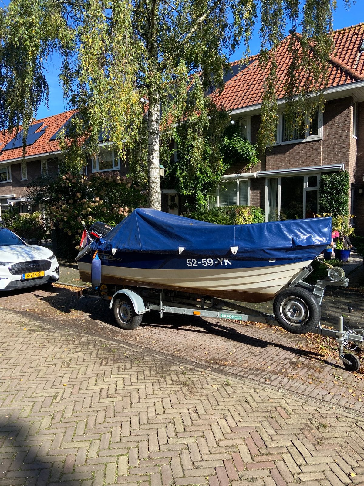Topcraft Millenium + Suzuki 30pk+ vrijstelling Amsterdam, Watersport en Boten, Ophalen, Zo goed als nieuw, Topcraft