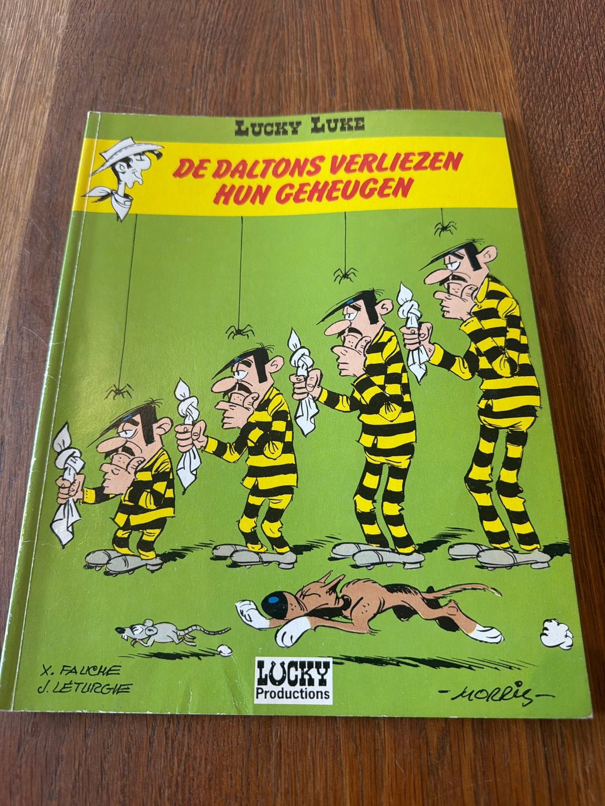 Lucky Luke: De Daltons verliezen hun geheugen, Eén stripboek, Ophalen, Gelezen