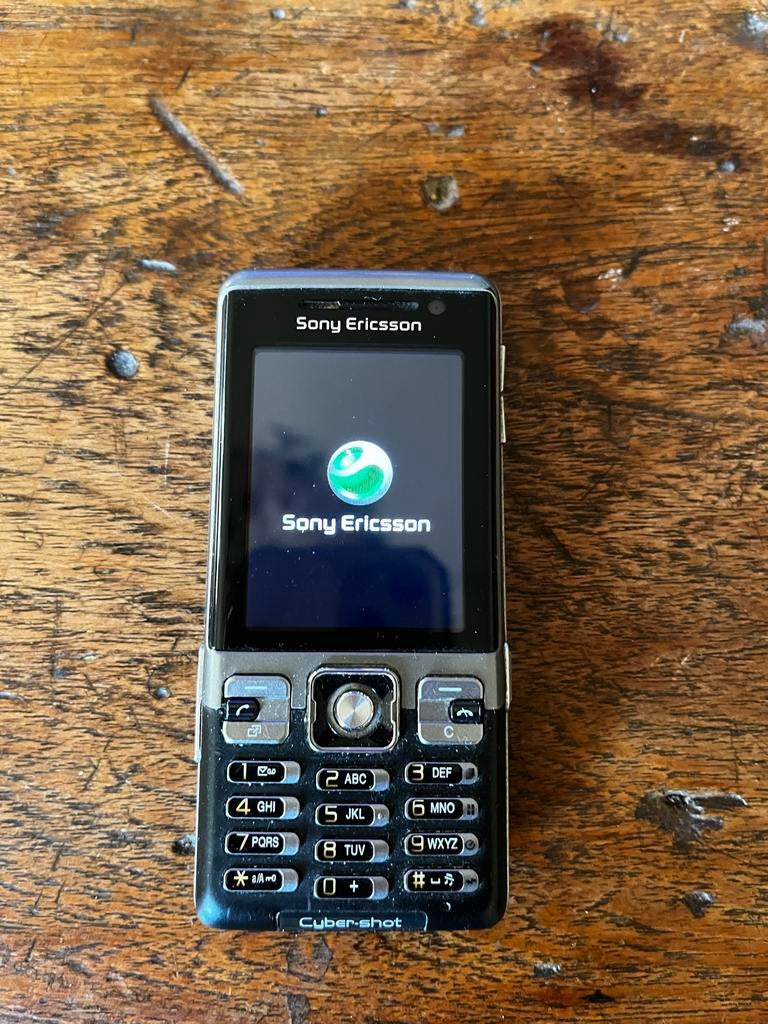 Sony Ericsson Cyber-shot walkman telefoon - Klassiek model, Ophalen, Zwart, Overige systemen, Fysiek toetsenbord