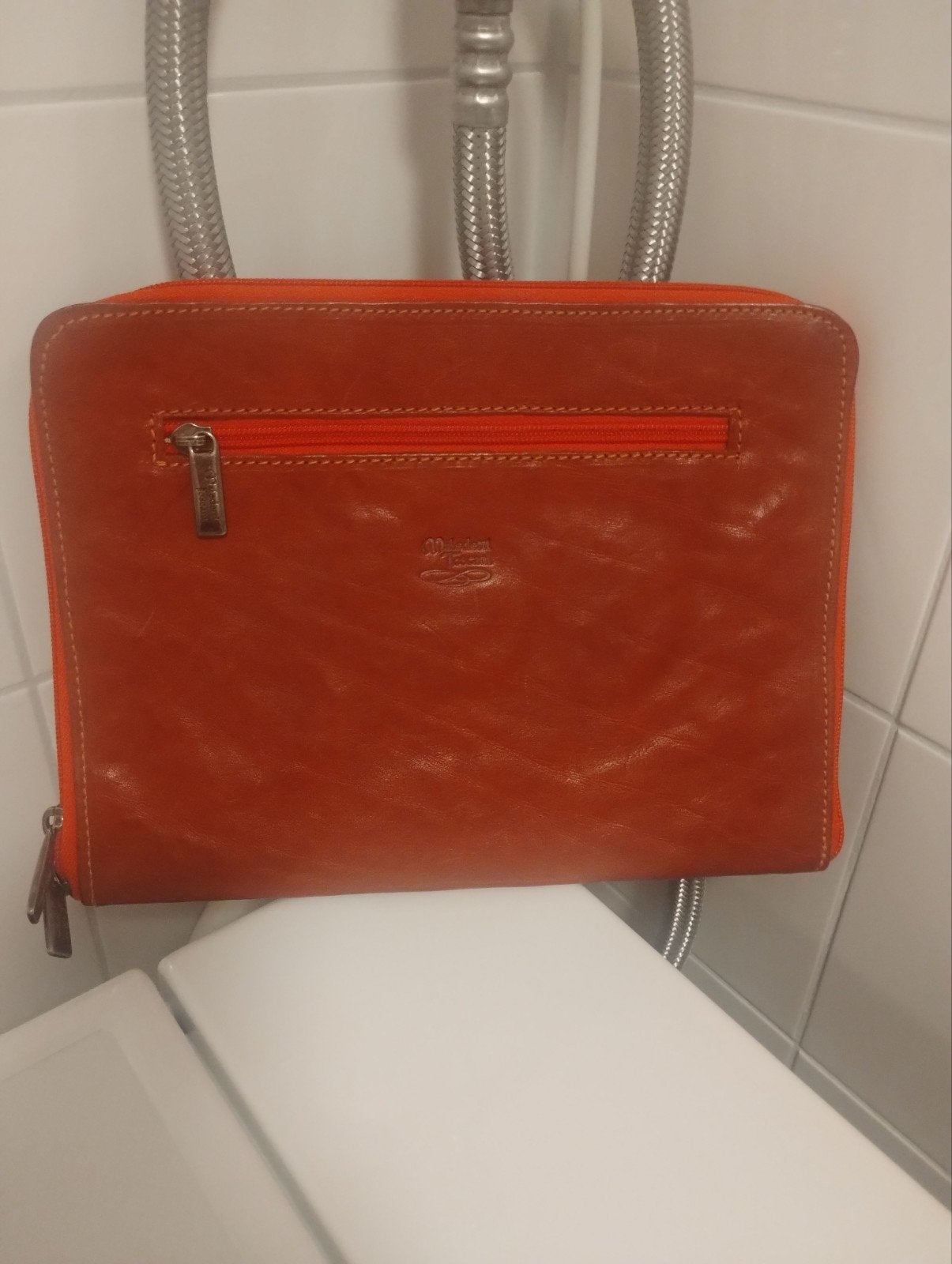 Maledetti Toscani heren pochette handtas, Sieraden, Tassen en Uiterlijk, Bruin, Minder dan 40 cm, Nieuw, Minder dan 35 cm
