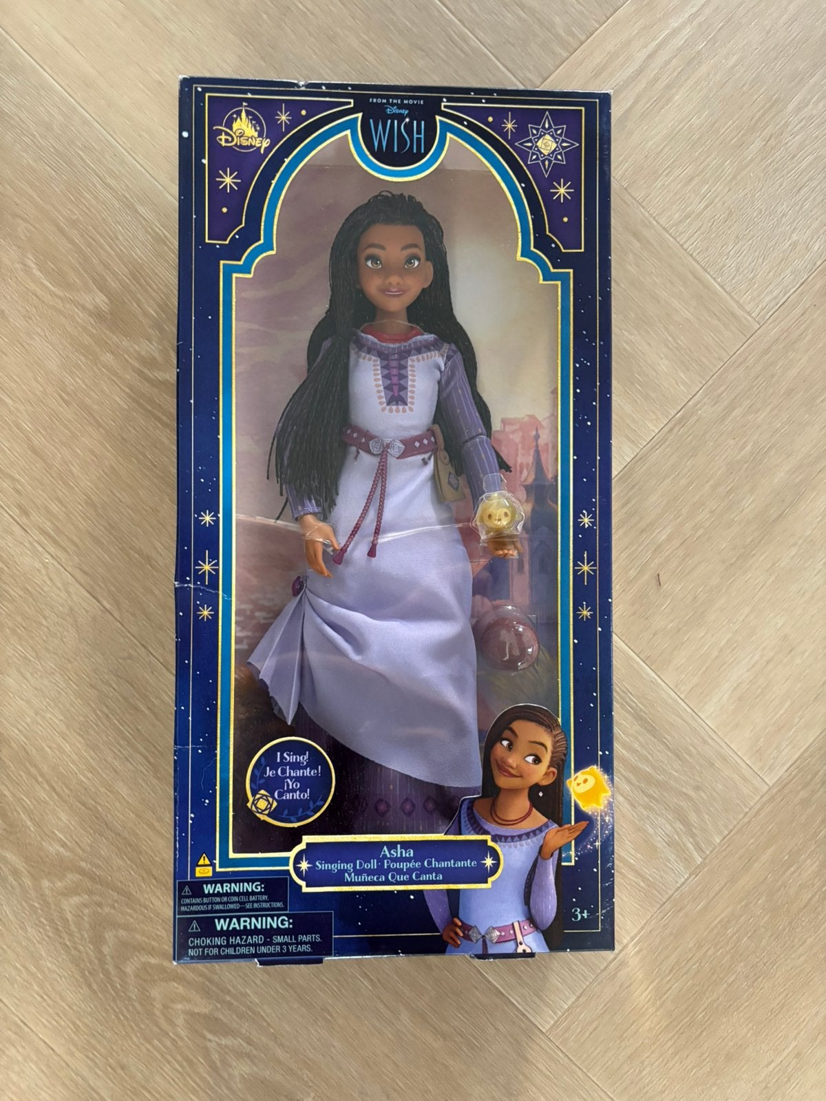 Disney pop Asha film Wish, Verzamelen, Disney, Ophalen of Verzenden, Overige figuren, Nieuw, Beeldje of Figuurtje