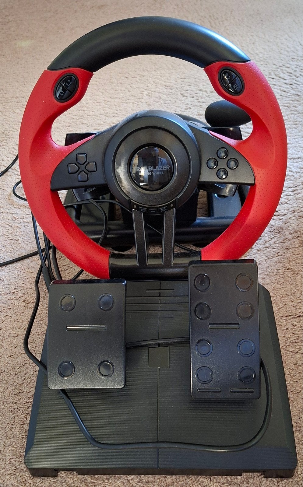 Trailblazer Speedlink racestuur met pedalen. Met doos., Ophalen of Verzenden, Zo goed als nieuw, Stuur of Pedalen, PlayStation 3