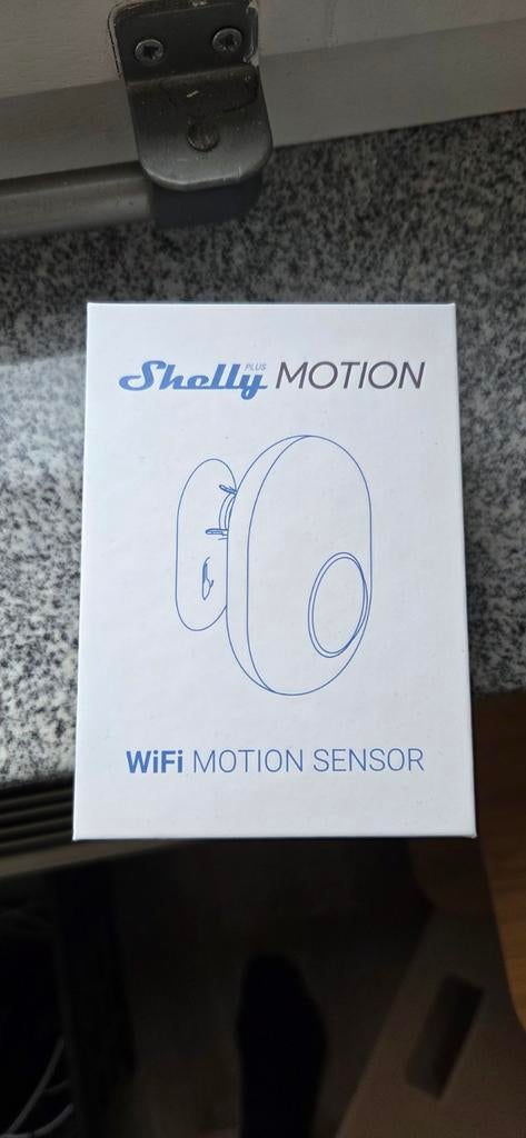 Shelly Motion WiFi Bewegingssensor - Slimme Beveiliging, Ophalen, Beweging, Detector, Sensor of Melder, Nieuw
