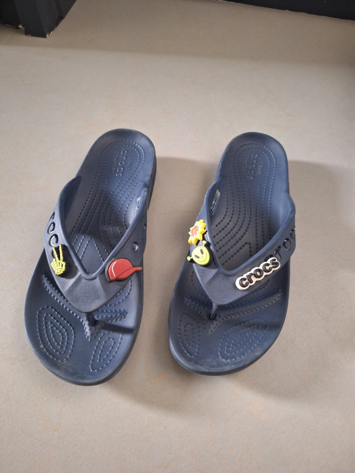 Crocs slippers maat M7 W9 (ongeveer maat 37,5), Gebruikt, Crocs, Jongen of Meisje, Overige typen