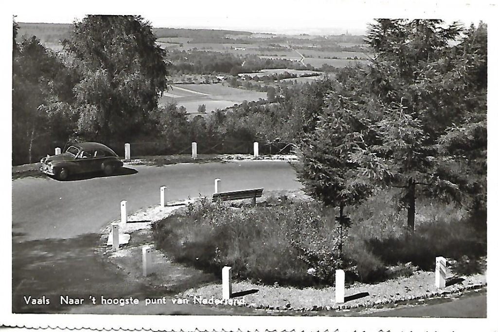 Vaals- -Naar 't hoogste punt van Nederland., Verzenden, 1960 tot 1980, Ongelopen, Limburg
