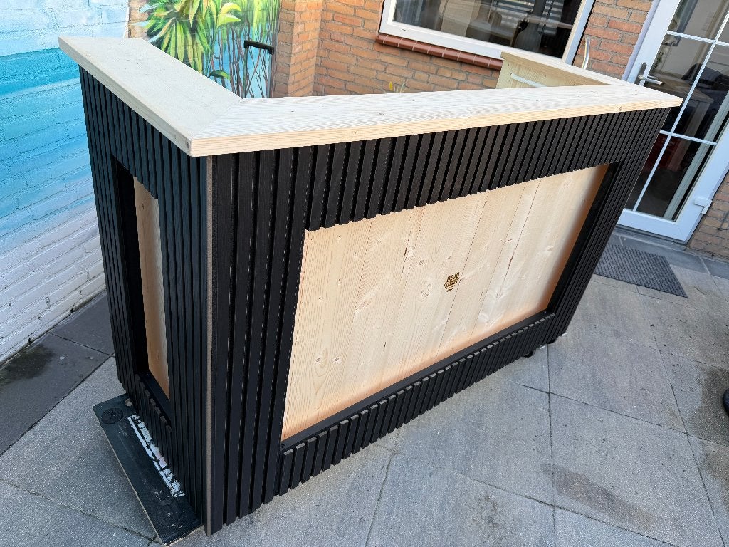 De Ultieme Bar Steigerhout luxe wandpanelen  LED-verlichting, Huis en Inrichting, Barren, Ophalen, Nieuw