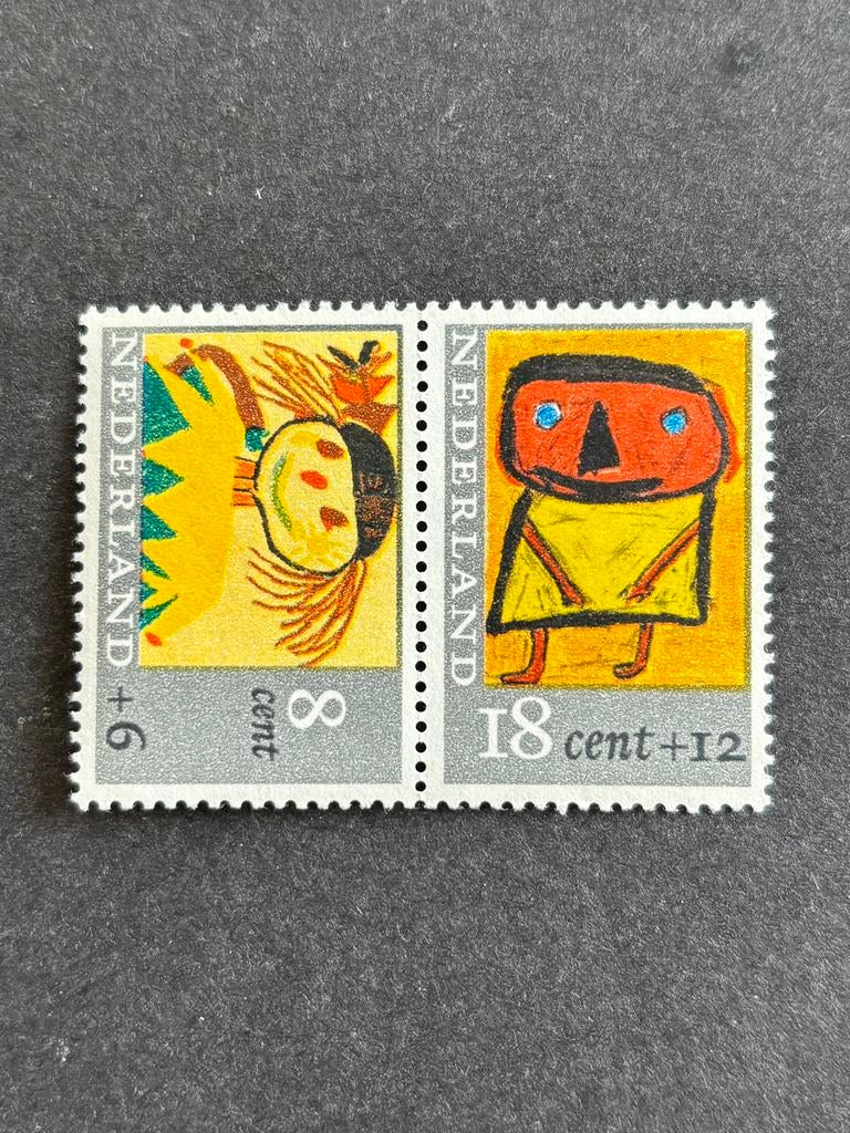 Nvph 854 combinatie postfris, Postzegels en Munten, Postzegels | Nederland, Ophalen of Verzenden