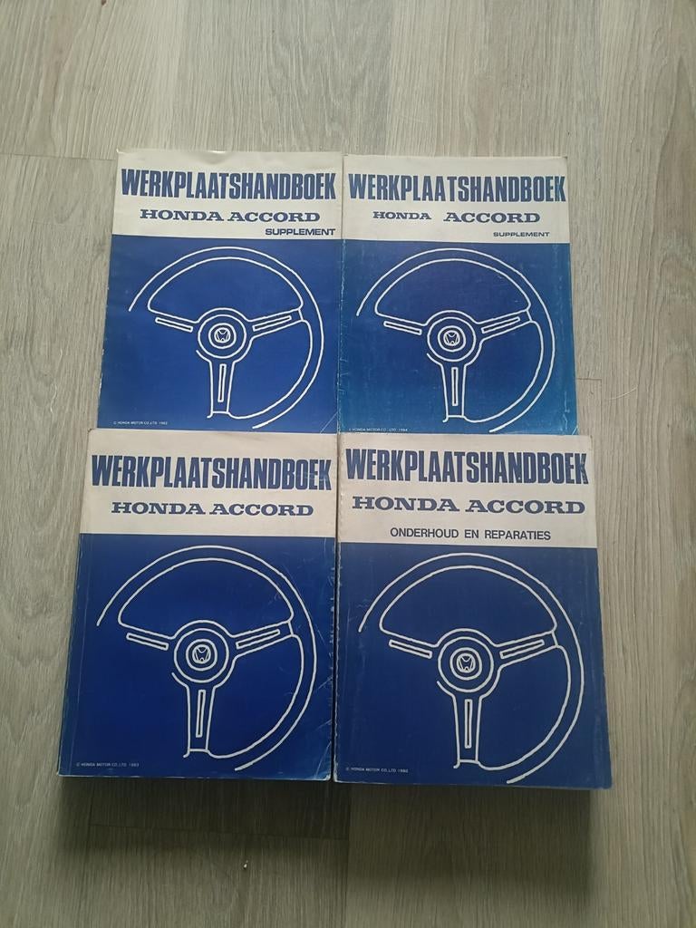 Werkplaatshandboek Honda Accord 1983, Ophalen of Verzenden