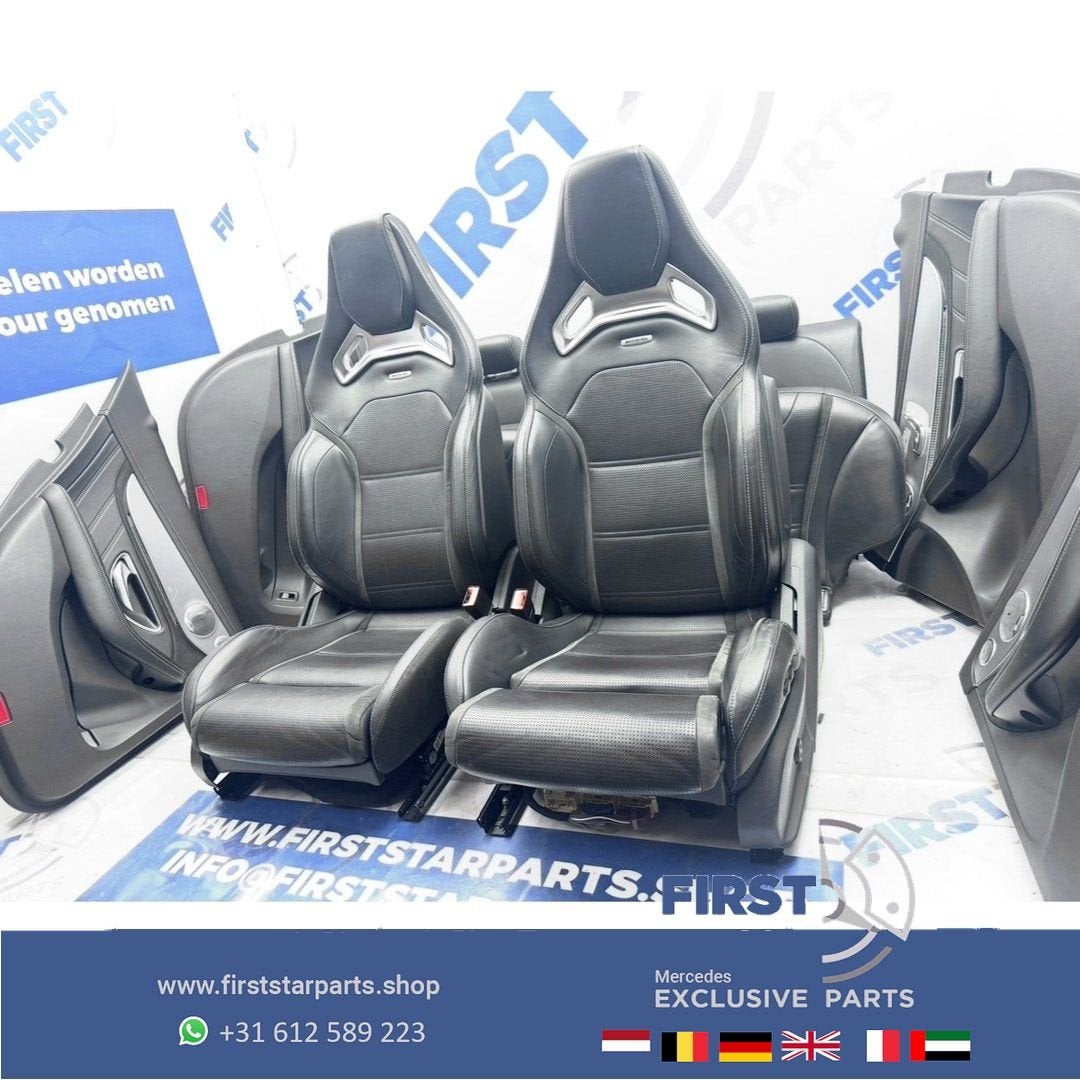 W205 C63 AMG interieur Mercedes SCHAALSTOELEN C63S stoelen C, Auto-onderdelen, Gebruikt, -, Ophalen of Verzenden, -