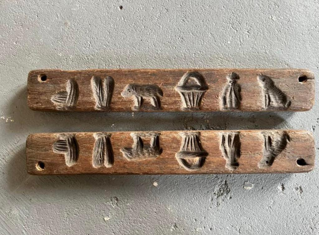 oude antieke suikerplank borstplaat speculaasplank, Antiek en Kunst, Curiosa en Brocante, Ophalen of Verzenden