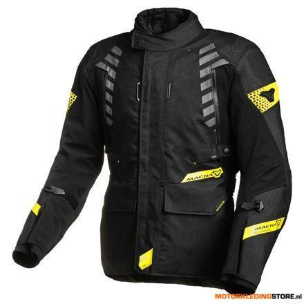 Macna Ultimax Motorjas, Zwart-Geel, Ophalen of Verzenden, Nieuw met kaartje