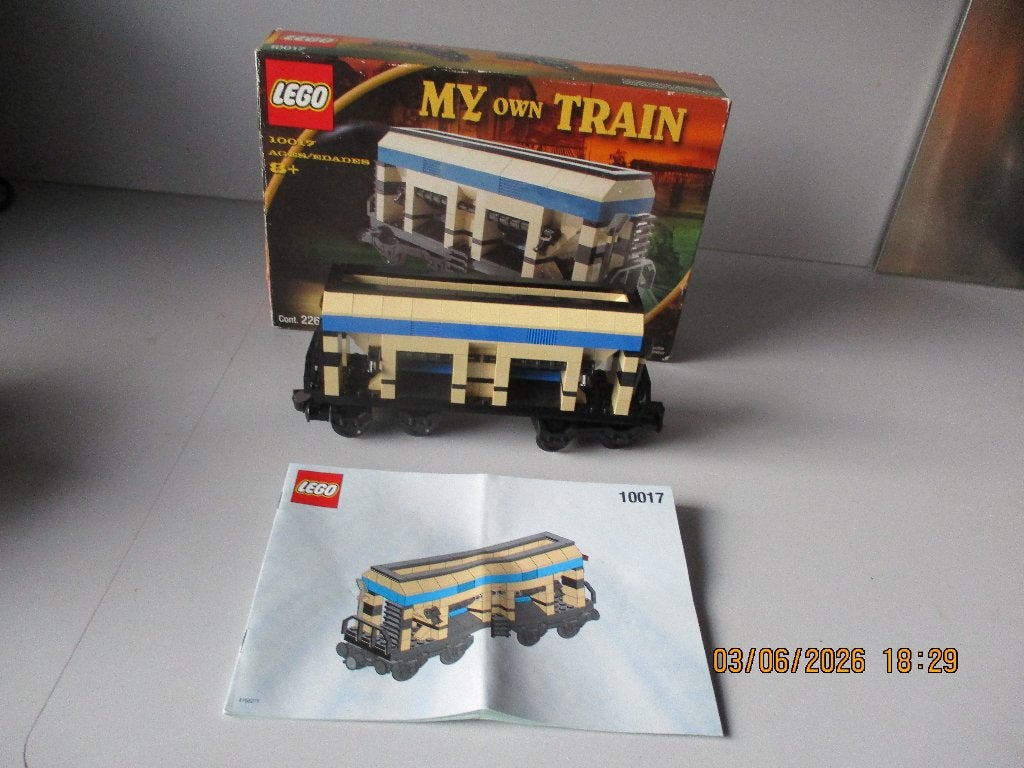 LEGO BE/BL 9v 10017 Zandhopper MyOwnTrain + OVP Nieuwstaat!!, Compleet, Overige thema's, Ophalen of Verzenden, Zo goed als nieuw