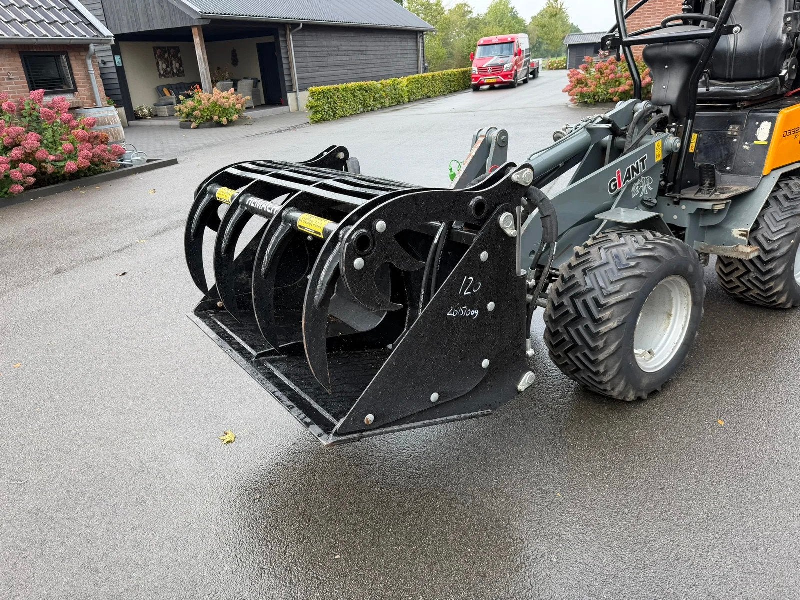 Giant Silage grijper Puinbak met bovenklem, Pelikaanbak, Vol, Overige typen