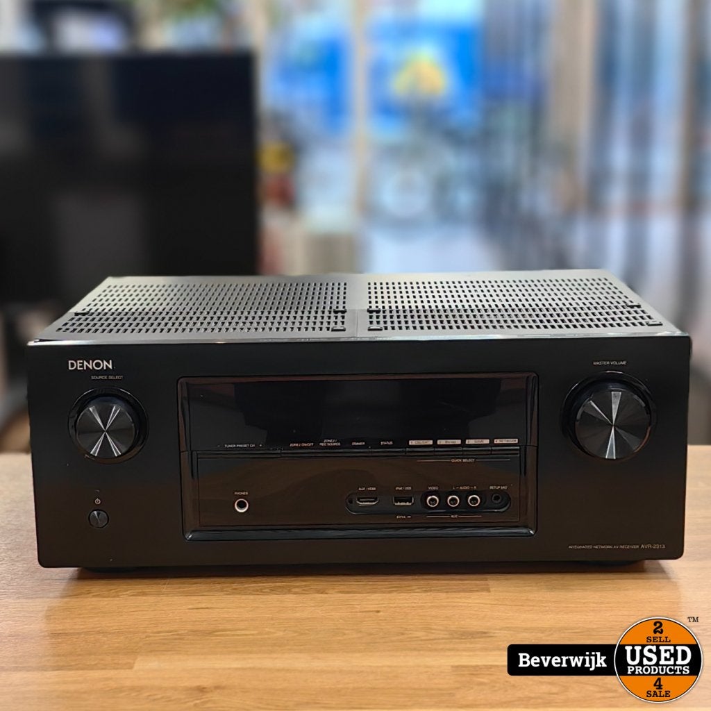 Denon AVR-2313 Integrated Network AV Receiver, Denon, Gebruikt, Support@denon.com, 1-1-1, Shin-Yokohama
Kohoku-ku, Yokohama 222-0033
Japan