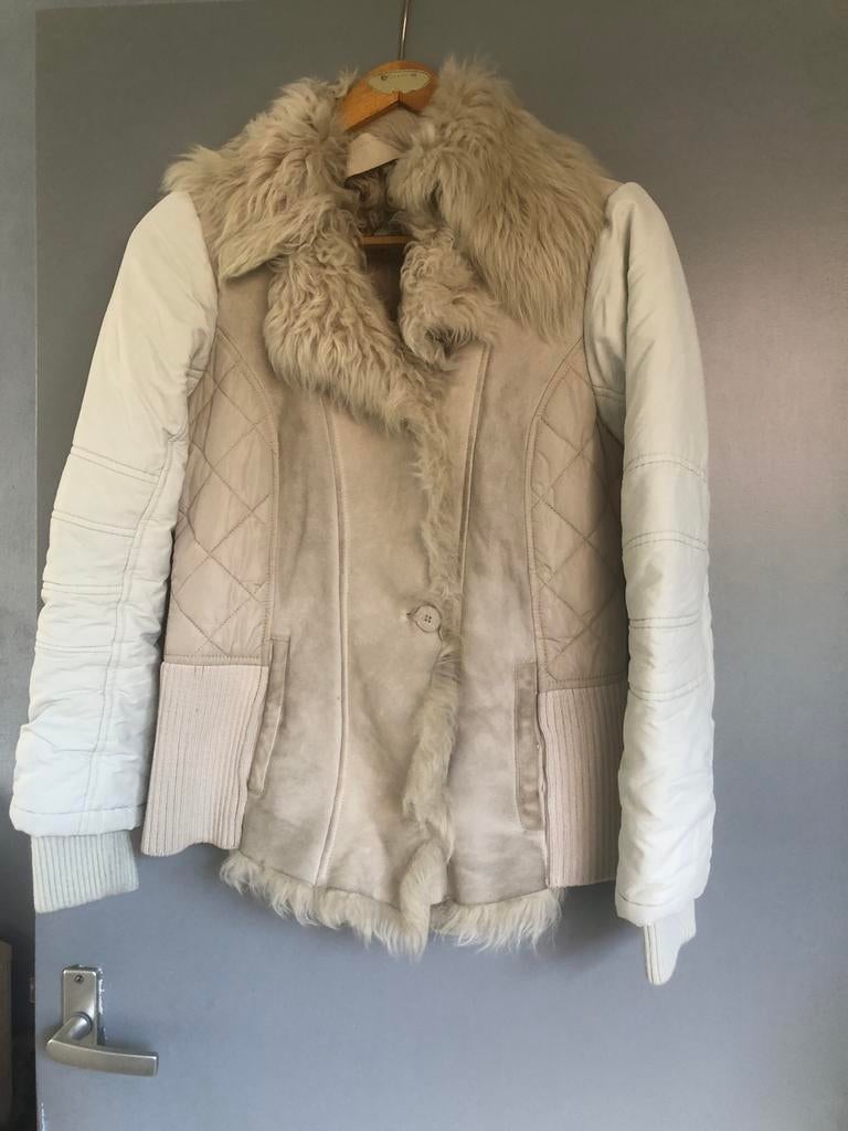 Patrizia Pepe jas, Ophalen of Verzenden, Gedragen, Maat 38/40 (M), Beige